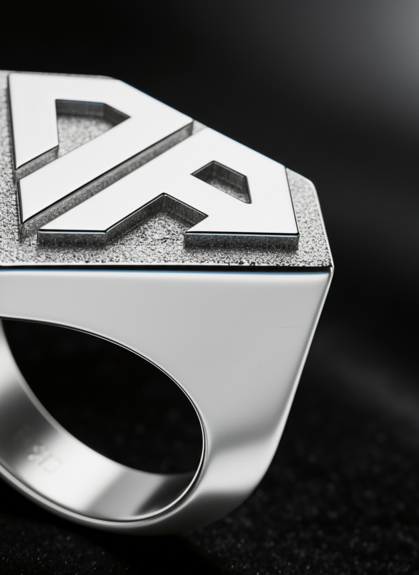 Anillo Clásico Acero 800