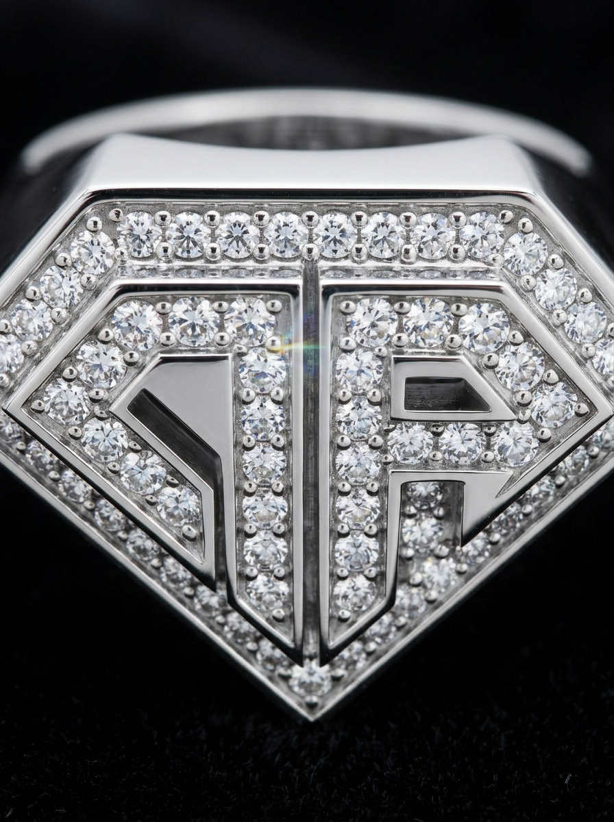 Anillo Clasico Ice Plata