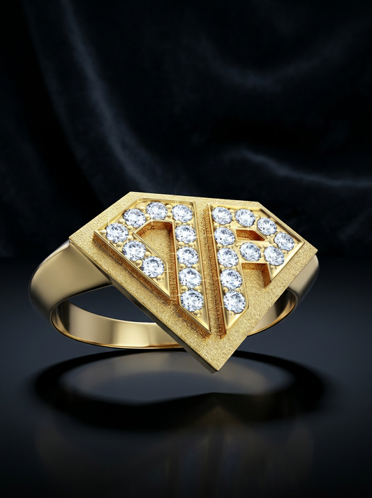 Anillo Baby Rouch Full Ice Bañado