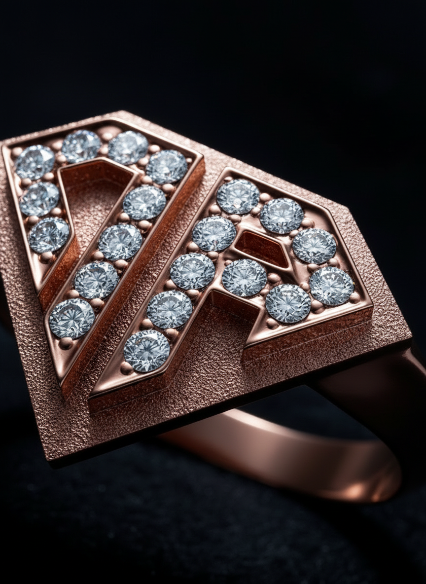 Anillo Baby Rouch Full Ice Bañado