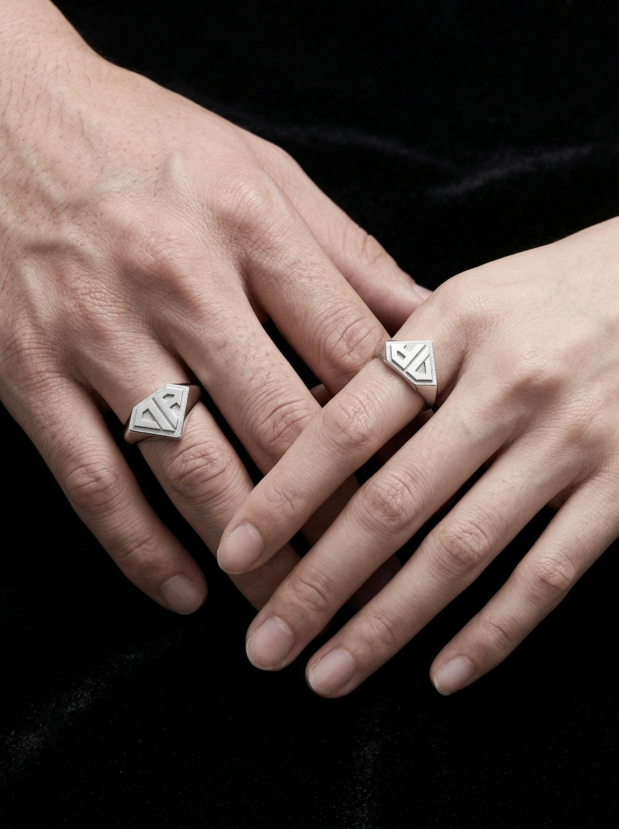 Anillo Clásico Acero 800