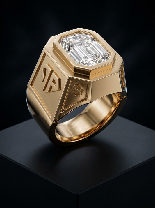 Anillo Familia Argenta 0800 Bañado en Oro