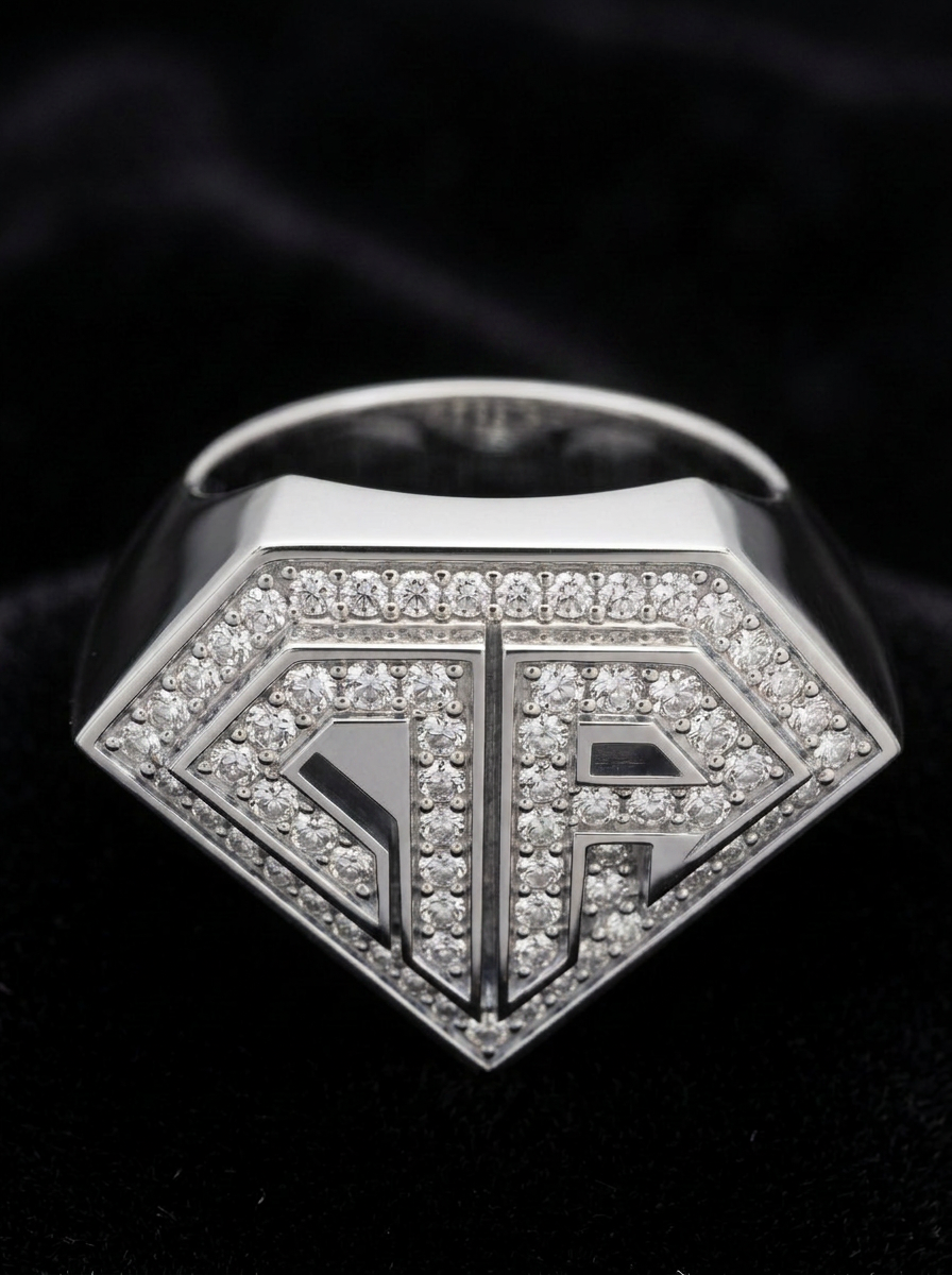 Anillo Clasico Ice Plata