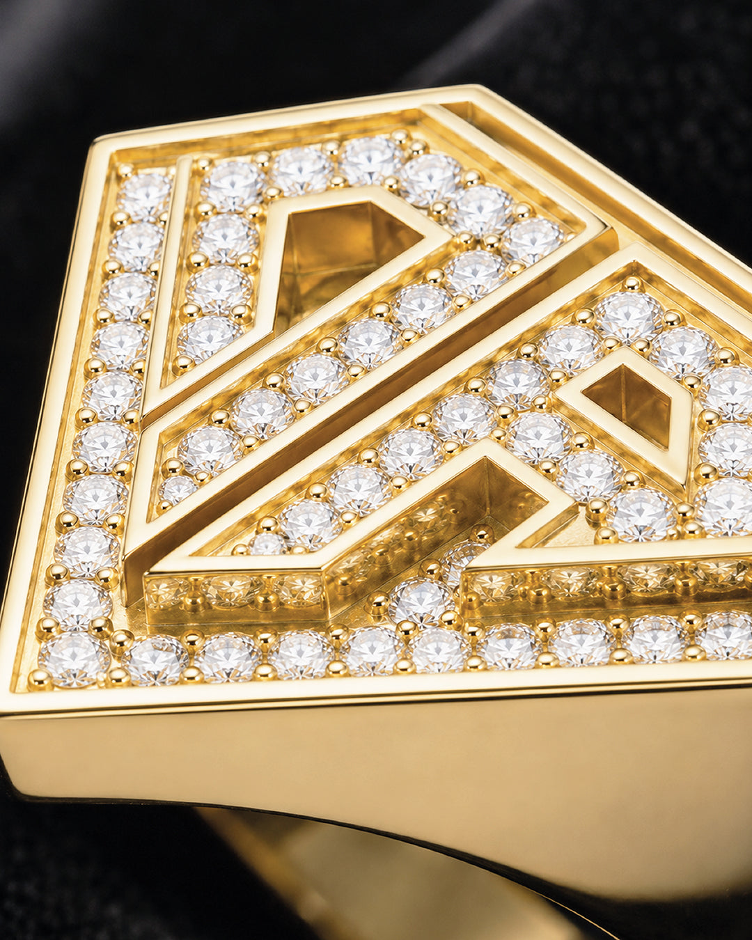 Anillo Clasico Ice oro